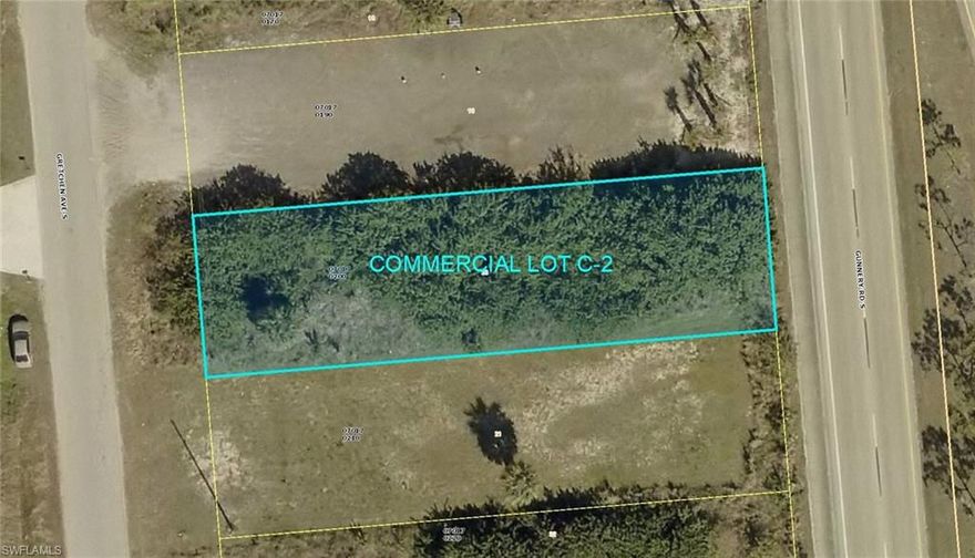 C-2 AVAILABLE FOR SALE ON GUNNERY RD S. This is an opportunity to own a commercial property facing Gunnery Rd S with rear access to Gretchen Rd. This commercial lot is in close proximity to SW Florida International Airport, downtown Fort Myers, I-75, churches, service stations, hospitals, shopping complexes and choice schools. Agents please see "Confidential Remarks".