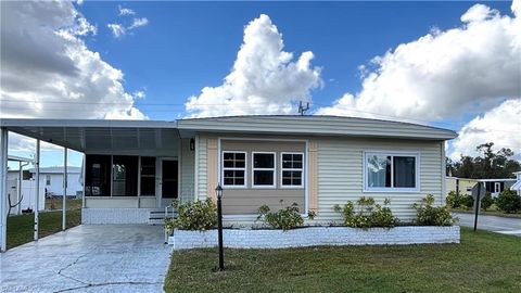 A home in NORTH FORT MYERS