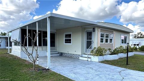 A home in NORTH FORT MYERS