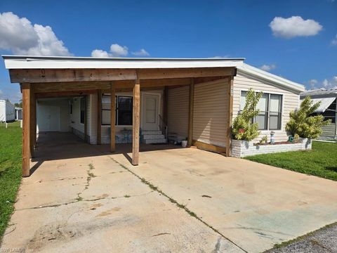 A home in NORTH FORT MYERS