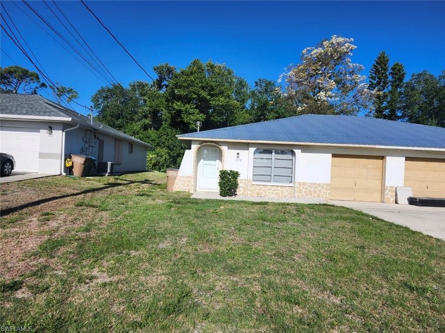 Welcome home to this well-maintained 3 bedroom, 2 bath, 1-car garage located just off Santa Barbara Blvd. Features include tile flooring throughout, ceiling fans in all rooms, a screened lanai, and laundry hookups in the garage. Centrally located near hospitals, shopping, dining, and entertainment with convenient access to major roadways.
