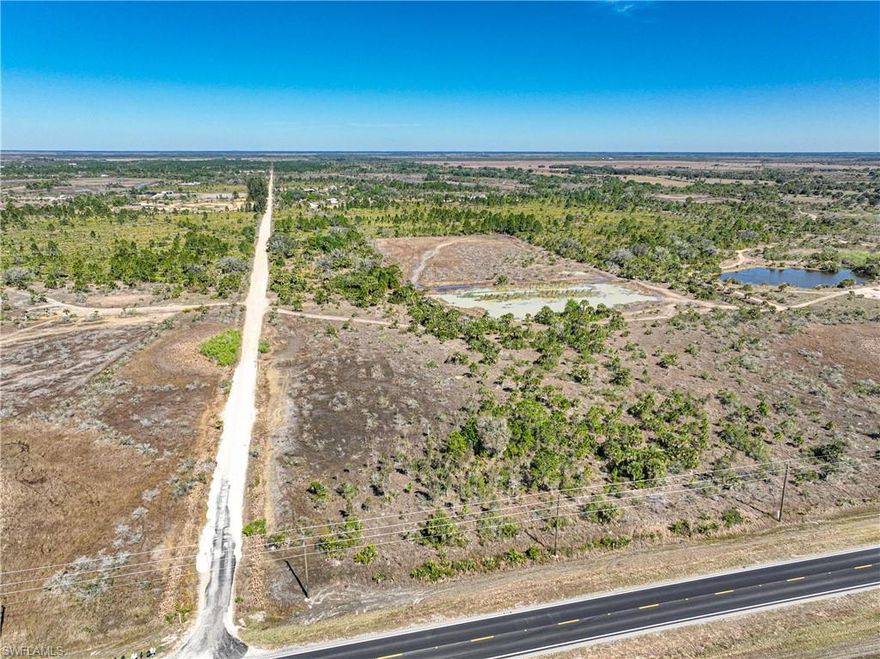 Escape to your own private country property on the weekends. This 5-acre site is partially fenced, has front gate for entry, a small pole barn, and a quaint "cabin" with half bath for those weekend visits or stay while you build your dream home! There is a screened and open porch at the "cabin". Located just east of SR 31 and within minutes of Babcock Ranch with access to Ft. Myers. Or travel west to enjoy all the amenities of Punta Gorda. This lot is a must see for those wanting adventure on the weekends. MUD PARK is within minutes of the property and great for 4-wheeling!