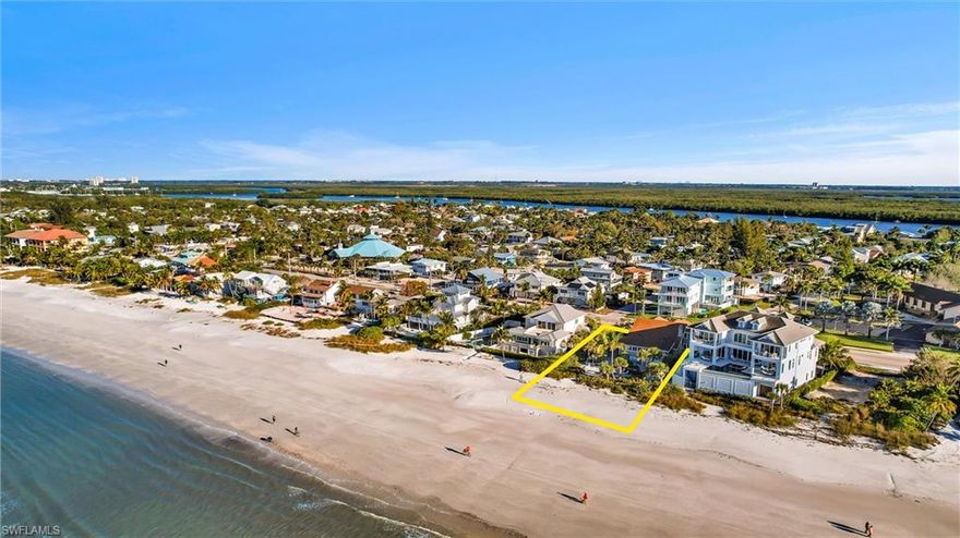 Lovely Sunset views every Evening from this LARGE 3,250 sq ft Classic Beach cottage that is directly On the SAND! The Oversized LOT WIDTH of NINETY FT WIDE is perfect for the Visionary to Refresh and/or Build a New Home. Huge potential for Rentals by offering this as one of the last Classic cottages on the Gulf front potentially yielding $200k-300k after updates. And for those who want to Savor the Days gone by simply maintain the Wood floors, ceilings and walls as they are. Featuring 4 bedrooms & 4 1/2 baths and Renovated in the Mid 80's; this is A One of a Kind Beach home with Soaring Vaulted ceilings overlooking the 2 Story Great room. Large Families can entertain with the Modern kitchen, spacious oversized bedrooms and the variety of gathering places throughout the home. Plenty of parking in front. The whole family can enjoy the white sugar sand beach outside your door, watch the spectacular sunsets and BBQ dinner together.  Perfectly located in Mid Island for Fort Myers Beach. Easy to walk to the Pier, shops and cafe's.