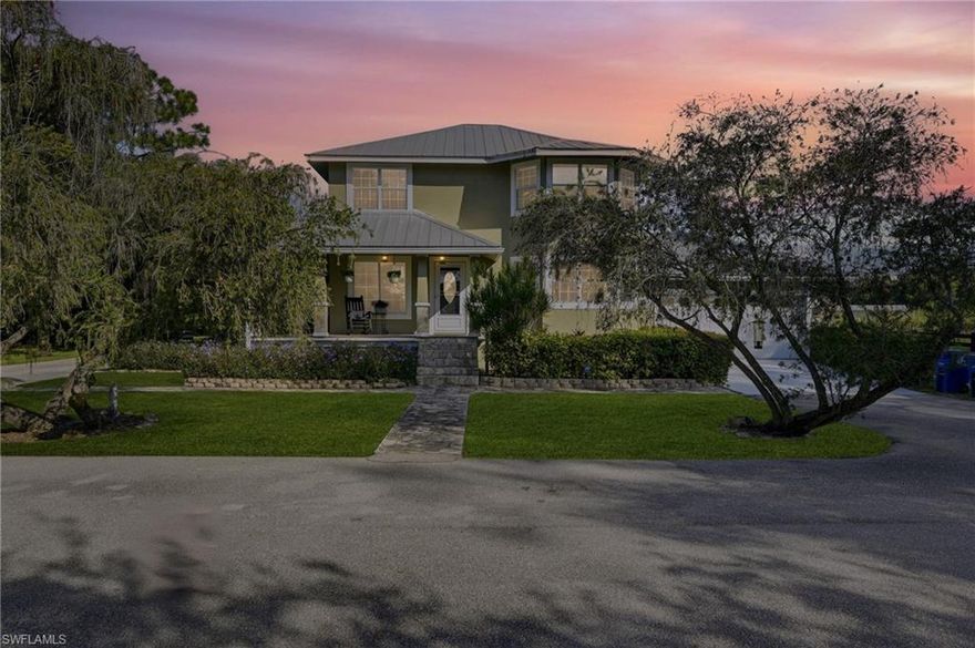 Discover the perfect blend of country tranquility and modern comfort at 10811 & 10821 Ruden Road in North Fort Myers, Florida. Offered together, these two parcels span approximately 6.5 acres of fully fenced and cross-fenced land, providing an exceptional setting for equestrian enthusiasts, hobby farmers, or anyone seeking privacy and space. The property welcomes you through dual gated entrances and a paved circular driveway, framed by mature trees and open pastures that create a peaceful rural ambiance just minutes from town conveniences.

At the heart of the property sits a beautifully maintained country-style pool home with timeless curb appeal, featuring a welcoming front porch, custom-designed pool and spa that reaches 9 feet deep at the deepest end, and an attached two-car garage with epoxy flooring. Inside, the residence offers a warm and functional layout with a mudroom/laundry area, formal dining room, and a bright eat-in kitchen that opens to the living room, complete with built-ins and French doors leading to the pool deck. All three bedrooms are upstairs, with a half bath on the main level for guests, ensuring both comfort and practicality. Recent upgrades include a modernized kitchen with granite countertops, a remodeled primary suite and bath, hardwood floors, and decorator finishes throughout. The hot water heater is approximately one year old, providing added peace of mind and efficiency.

Beyond the home, this property truly shines with its impressive outbuildings and land features. A three-stall barn with tack room provides an ideal setup for horses, while the cross-fenced pastures and two corrals under roof offer safe and efficient turnout areas. Equestrians will appreciate the large, lighted riding arena and the adjoining cleared 3.5-acre parcel with a pond—perfect as a turnout pasture or future expansion site. Additional improvements include newly installed drains in the front yard and a large drainage system in the front pasture, ensuring proper water flow and land preservation.

Additional storage and workspace abound with a detached three-bay garage and enclosed shop area, offering room for vehicles, equipment, or creative projects. This rare offering combines functionality, beauty, and versatility—an oversized, multi-parcel property with all the essentials for a peaceful rural lifestyle. Whether you’re raising horses, enjoying the open land, or simply savoring the serenity of country living, 10811 & 10821 Ruden Road deliver the space, privacy, and charm that are increasingly hard to find. Located in an area known for its horse ranches and easy access to show arenas, shopping, and entertainment, this is a property that perfectly balances the best of country living and modern convenience.