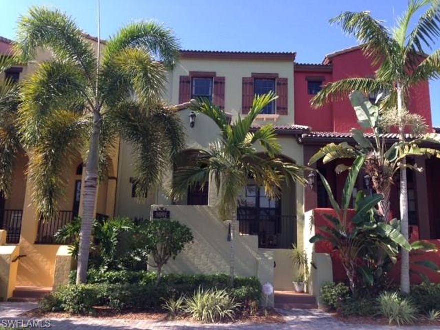 THIS IS THE ONE that quad buyers wait for…the SANTA CRUZ! Why??? It has everything on a buyer's wish list...3 beds, 2.5 baths, a 2-car garage, AND it's the ONLY FLOORPLAN with a lanai that overlooks the central courtyard! Quads have four L-shaped buildings that feature a semi-private pool and an arbored relaxation area right out the back of your home, and each building has only ONE Santa Cruz in it! And only TWENTY Santa Cruz's will ever exist in ALL OF PASEO! And to top it all off…this is the developer's ORIGINAL FURNISHED MODEL for this floorplan, and it has WONDERFUL unimpeded dramatic views of the lake right across the street! Finding a Santa Cruz is challenging enough…then to have the opportunity to buy the developer's highly-optioned furnished model… AND to have it situated with awesome LAKE VIEWS? This is a one-of-kind unique opportunity to secure an ultra-desirable residence! This is a SOLID CONCRETE BLOCK BUILDING, and the home itself has been lovingly cared for by the original owner! Offered fully-furnished with designer furniture, artwork, and accessories! Features custom wood moldings, decorator wallpapers, tile throughout the living areas, granite, stainless, etc. WOW!