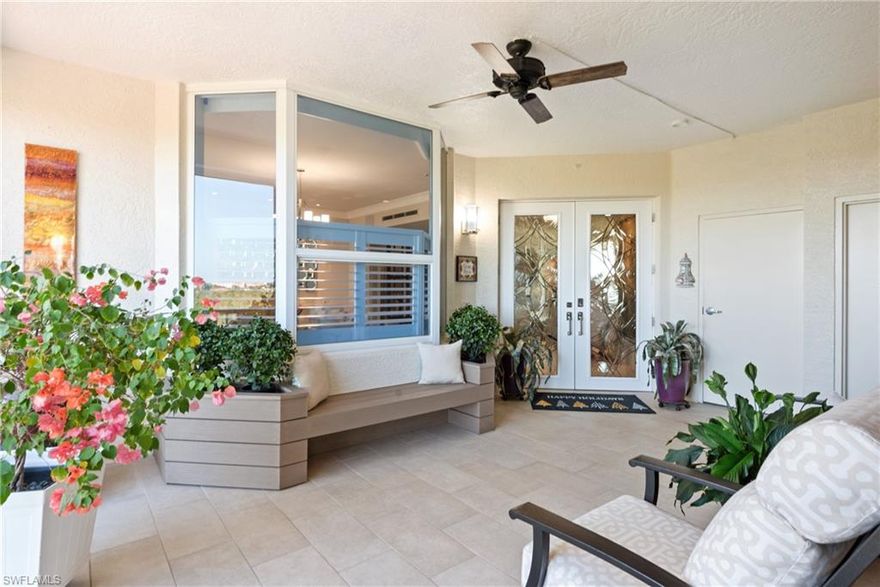 Rare opportunity to own a newly renovated Riviera residence on the beach at world-class Hideaway Beach Club!  Exquisite coastal residence-upscale in every way, with expanded open floor plan offering extraordinary Marco Island views in 3 directions! Watercolor Gulf sunsets, sunrises over Collier Bay & city southern views of the tropical island. New impact glass all around, gorgeous polished porcelain flooring, gourmet kitchen with island & luxury appliances, fireplace & feature wall in great room, dreamy primary bedroom suite with expansive walk-in closet & exquisite bath, 2 lovely guest suites, Control 4 system,  all new mechanicals & more! HBC offers 4 venues of exclusive beachfront dining at the newly renovated Beach Club (rarely found in all of Collier County) overlooking the heated swimming pool & 2-miles of sandy beach, a 9-hole executive golf course, courts for pickleball, tennis, and bocce, there will be a new fitness center, many exercise classes are available every week, all year long, there are 3 golf-tennis-fitness pros, super fun social events galore and much more to enjoy!  Brand new condominiums with extraordinary views like this one don't come around often, so hurry!