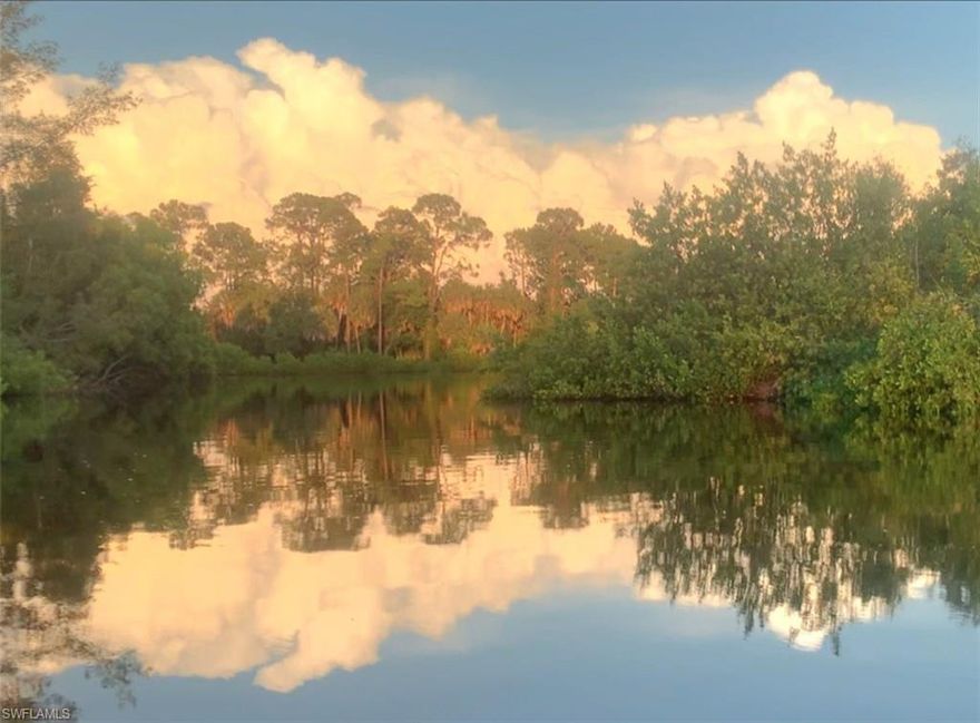 This beautiful "Old Florida" property offers a serene escape, reminiscent of a Clyde Butcher photograph, with an abundance of natural beauty and wildlife right outside your door. Imagine being able to paddleboard or kayak directly from your front door, enjoying the incredible birds and nature that define this part of Florida. What makes this opportunity even more exceptional is its location within the Bayshore District, one of Naples' most sought-after markets. This vibrant area offers an unparalleled lifestyle with walkability to a variety of attractions, including popular restaurants, bars, the exquisite Naples Botanical Garden, and events at Sugden Park. You'll also have easy access to activities like pickleball, boating, and biking. Furthermore, a newly approved boardwalk will connect Bayshore Drive to Sugden Regional Park, significantly enhancing accessibility for joggers and bicyclists. Owning a property like this in Naples is truly a rare find, especially with the Bayshore area's growing emphasis on boating and walkability. Downtown Naples, 5th Avenue shopping, and Naples' beautiful beaches are all just a short drive away, completing the picture of an ideal Southwest Florida lifestyle.