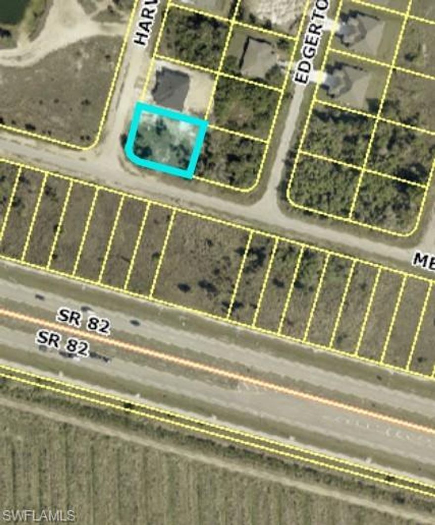 Corner Duplex/Multi Family Lot! This duplex lot is close to Fort Myers and just a block from St Road 82. Rents are up, this is a great opportunity to build your investment property with great returns!