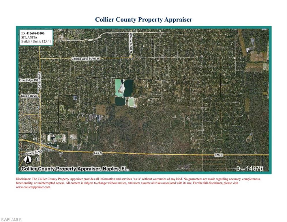 GOLDEN GATE ESTATES - Land