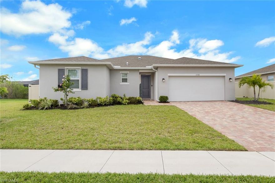 Skip the wait for new construction. This 2023-built, 1,876-square-foot residence is already fully upgraded and move-in ready. Located in a gated community on a high-elevation corner lot, it offers added peace of mind along with low HOA fees. With over $50,000 in thoughtful enhancements, this home goes well beyond builder-grade with elevated finishes throughout.

Luxury vinyl flooring flows seamlessly through the open kitchen and living areas, creating a clean, modern feel. The kitchen features quartz countertops and upgraded cabinetry, blending style with everyday functionality. The primary suite includes a custom-designed closet with a built-in safe, adding both convenience and a refined touch.

Outdoors, a fully fenced yard and paved patio create a private space ideal for relaxing or entertaining. From professional landscaping to polished interior details, every essential upgrade has already been completed, delivering a home that is truly move-in ready from day one.