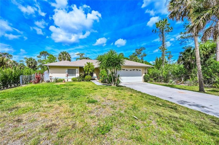 Perfect opportunity to own a SINGLE FAMILY POOL HOME in a HIGHLY desired area close to shopping, healthcare, beaches, I-75, etc. CLOSE TO COLLIER BLVD & PINE RIDGE RD. This 3 bedroom, 2 bathroom, 2 car garage home has been recently remodeled. Upgrades included are: New Screen for the Lanai;  Floors and bathrooms were done in May 2020, Fireplace was added in May 2021, Kitchen updates were completed in June 2021(NEW APPLIANCES) , New AC 2020, New Pool Heater March 2021, Tray ceilings, reverse osmosis (in the kitchen only).  Roof is approximately 5 years old. Master bedroom and 1 additional room have direct access to the pool and spa which has a LARGE patio, fantastic for those that like to host friends and family. Master bedroom has a walk in closet, master bathroom has dual sinks and a HUGE walk in shower with bench.