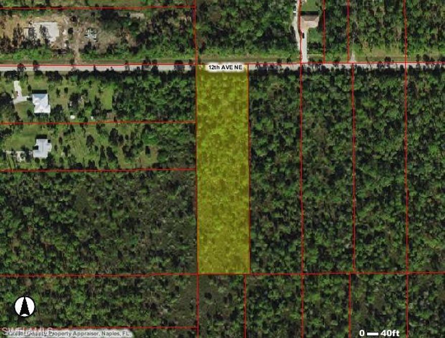LOCATION LOCATION!!MOTIVATED SELLER 2.5 ACRES. D.E.P Available upon request. In the future vanderbilt beach road extension will pass behind of the lot. Also four more lots next to this one is for sale too.