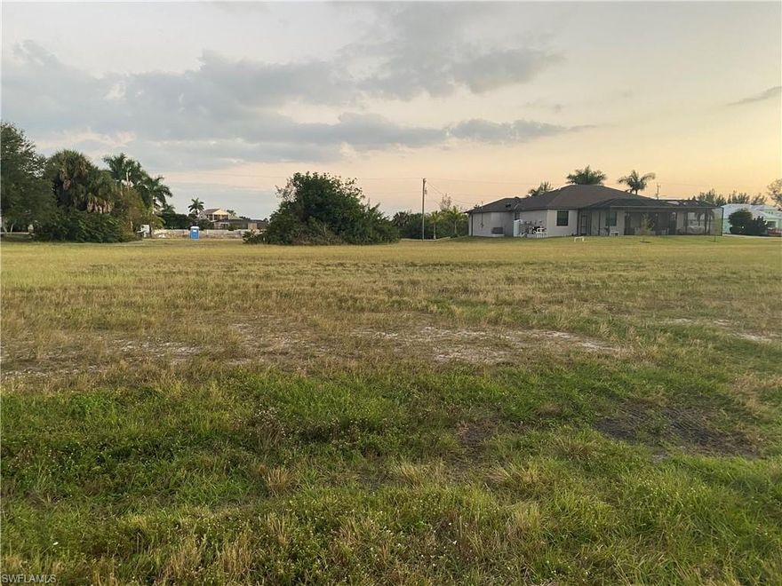 Hot market area for new construction. Jump on this lot before someone else does, call today.
Cape is growing like crazy and before you know it there won't be much land left. Grab this beautiful building site and if you need the extra room, we also have the lot next door available.