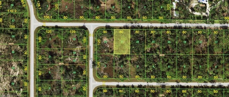 Build your dream home on this single-family residential lot located in a desirable area of Port Charlotte. Surrounded by established homes and conveniently located near shopping, dining, and schools. Additional nearby lots are available, and a package deal may be considered. Ideal for builders, investors, or future homeowners.