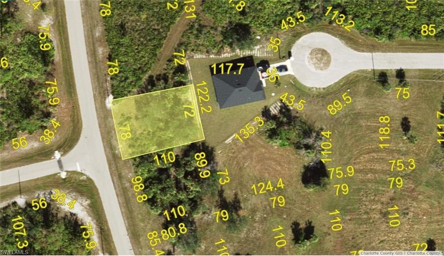 CITY WATER & SEWER AVAILABLE!!! Don't wait until demand exceeds supply!! Not in a area requiring Scrub Jay mitigation per the Charlotte County Property Appraiser website 05/20/24 -please reconfirm during due diligence. This great Residential Single Family Home zoned lot in beautiful Port Charlotte is just waiting for you!! This is nearly a quarter of an acre of the sunny Florida dream. Although out in the scenic Florida landscape, this lot is still conveniently located to shopping, dining, banking, etc. New construction is everywhere you look and you can be part of the action. Information about builders available upon request. Also perfect for self-directed IRA's, 401K's and other investment portfolios. 19.6 MILES TO THE ENGLEWOOD BEACH!