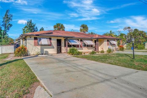 A home in NORTH FORT MYERS