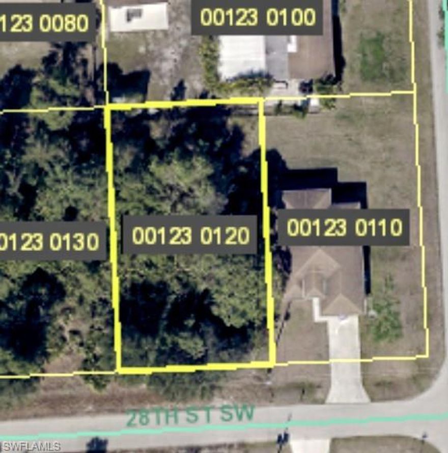 Beautiful and spacious lot NOW AVAILABLE in Lehigh Acres in a very popular location with new builds all around!! This property would be a GREAT location for your new home or a fantastic investment to hold for the future. This is a peaceful area with VERY QUICK ACCESS to 82 and Daniels Parkway. Check out this property today!