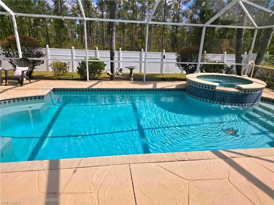 Discover comfort, convenience, and true Florida living in this beautifully maintained home located in one of Lehigh Acres’ most desirable areas. With a newly installed roof, a private pool with flowing spa, and thoughtful upgrades throughout, this property offers exceptional value and move-in readiness.

 Property Highlights
3 Bedrooms & 2 Full Bathrooms
A functional, well-designed layout perfect for families, guests, or a home office.

 Spacious 2-Car Garage
Ideal for vehicles, storage, tools, or hobby space.

Newly Installed Roof
A major upgrade already completed—providing long-term peace of mind.
Private Pool with Flowing Spa
Your own backyard retreat for relaxing, entertaining, and enjoying Florida’s sunshine year-round.
 Hurricane Roll-Down and accordion Shutters
Quick, reliable storm protection without the hassle of heavy panels.

Updated Interior Features
Includes modern ceiling fans and an updated water heater, improving comfort and efficiency.

Prime Location with Everyday Convenience
This home is perfectly positioned near essential amenities, making daily life easy and enjoyable:

Minutes from local schools

Close to the Lehigh Acres Library

Quick access to I-75 for commuting to Fort Myers, Cape Coral, or RSW Airport

Near local shopping, dining, parks, and services

Located in a peaceful, established neighborhood with strong growth potential

A Home That Offers It All
With its combination of upgrades, storm protection, a relaxing pool and spa, and a highly convenient location, 1028 Chauncey Ave stands out as a rare opportunity in today’s market. Whether you're a first-time buyer, relocating, or looking for a Florida retreat, this home delivers comfort, value, and lifestyle. Schedule a visit and make this home yours today!