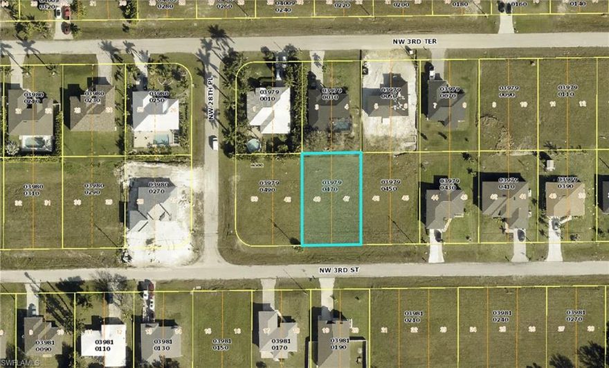 Discover the perfect canvas for your Northern exposure dream home at 2829 NW 3rd St, Cape Coral. This vacant lot offers an exceptional opportunity to build in a serene and rapidly developing neighborhood. Situated on a quiet street, the property boasts easy access to local amenities, parks, and schools, while still providing a peaceful retreat from the bustle of city life. With its ideal location, this lot is perfect for those seeking a balance of convenience and tranquility. Embrace the Florida lifestyle and create your own paradise in this prime Cape Coral location.
