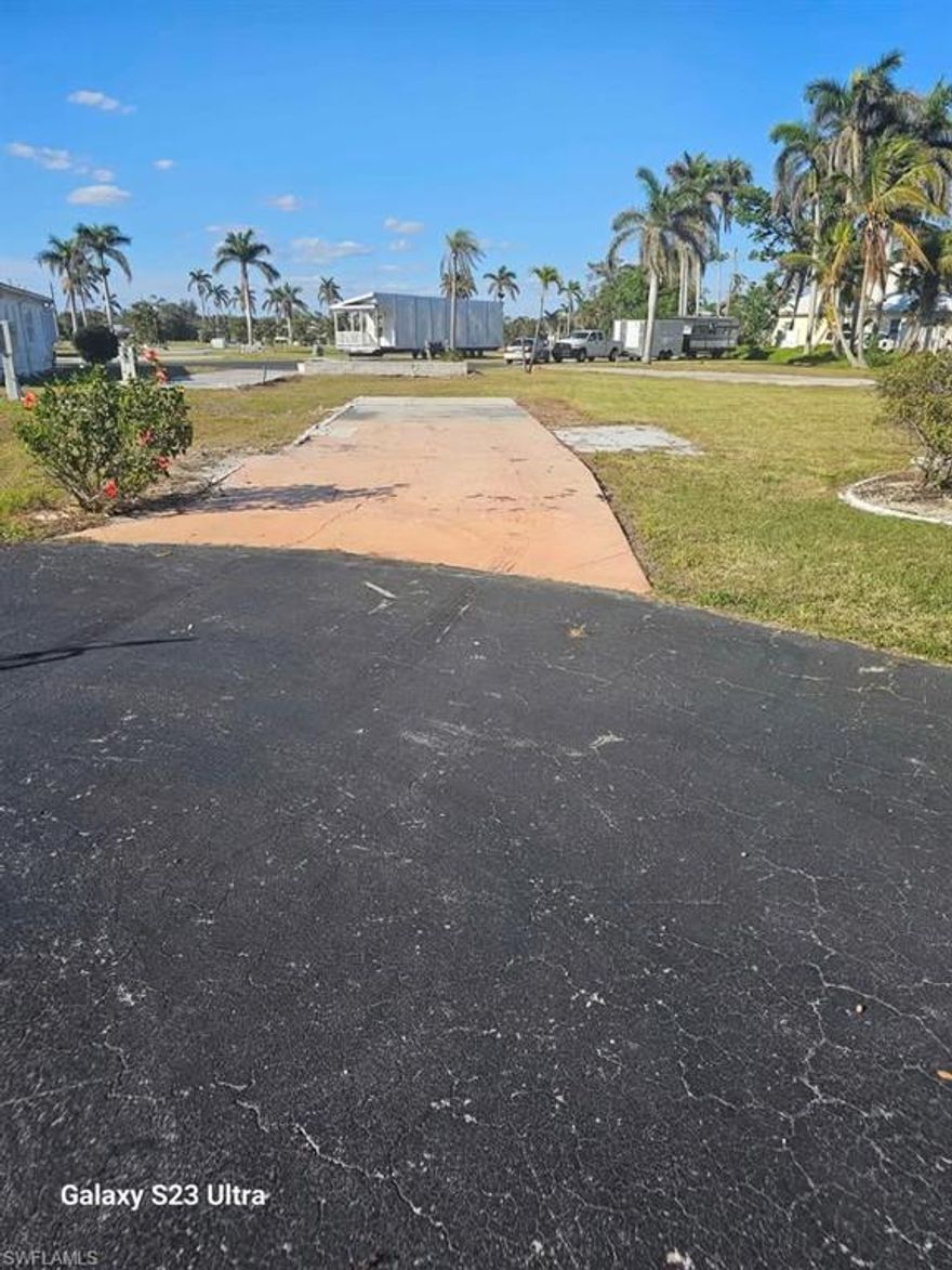 Welcome to Plantation Estates Mobile Home Park! This vacant cul-de-sac lot offers an incredible opportunity to create your dream home in a highly sought-after community. Nestled in a serene neighborhood, this spacious lot presents a blank canvas awaiting your personal touch. As a resident of Plantation Estates, you'll enjoy an array of fantastic amenities designed to enhance your lifestyle. Imagine hosting delightful gatherings at the BBQ-picnic area or taking advantage of the boat storage for your aquatic adventures. The clubhouse and community pool provide the perfect settings for relaxation and socializing. Test your skills on the shuffleboard court or simply unwind and connect with nature in the meticulously maintained common areas. This property also offers a range of utilities and services, such as cable, internet, water, sewer, lawn, and trash removal. With these conveniences taken care of, you'll have more time to explore the nearby attractions, including beautiful beaches, trendy restaurants, and shopping destinations. Possible Seller financing available.