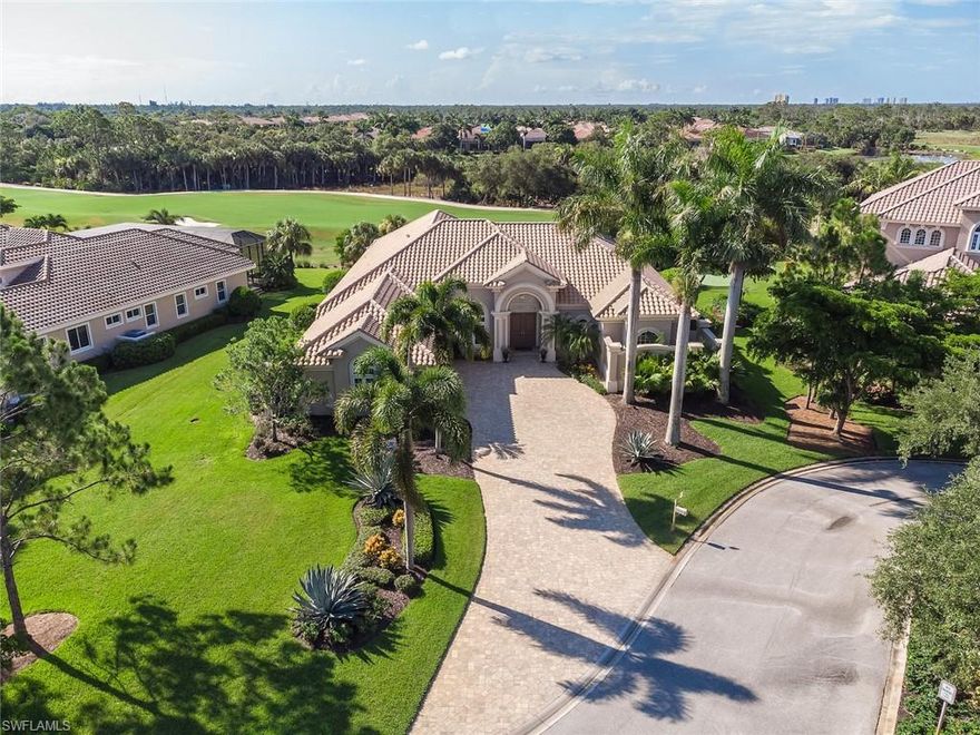 Welcome to the desirable enclave that is Mossy Glen Ct and this quality-built Harbourside Custom Home within Shadow Wood Preserve golf community. Lovingly maintained by the original owner, this home offers neutral colors, 4 bedrooms, den, and 4 1/2 baths. Bedrooms are en suite, with large closets featuring custom built storage. With the flow of interior rooms, a large screen-enclosed lanai featuring pool, spa, and outdoor kitchen, this home has room for family and is great for entertaining. Sliding glass doors disappear, fully opening your home to the outdoor living space and expansive views of the golf course and preserve beyond. Well-equipped kitchen includes gas cooking, pantry, center island, and bar counter. Other upgrades include impact glass and doors, security system, and generator to keep things running in the event of power loss. Paddlers and anglers will love the community kayak launch with access to Mullock Creek. Other amenities include tennis, pickle ball, bocce ball, and community pavilion. This location is convenient to shopping, dining, beaches, nature trails and preserves, Southwest Florida International Airport, and all that southwest Florida living has to offer.