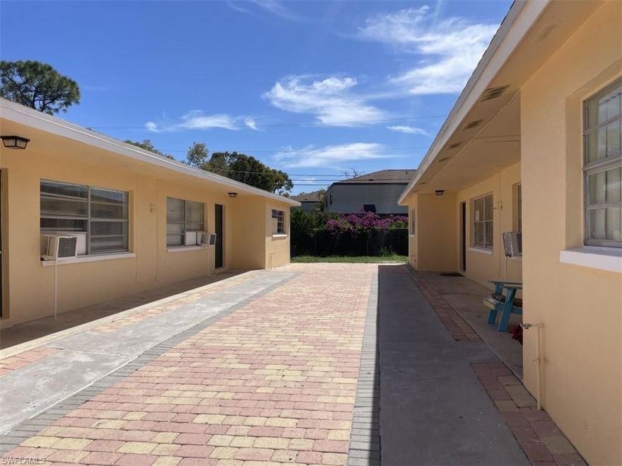 Well maintained Duplex 2 bedrooms1 bath each side. The property features a Beautiful new kitchen, Central AC and window AC all good working condition and newer water heater, all floor ceramic tiles throughout and. freshly painted interior and exterior.