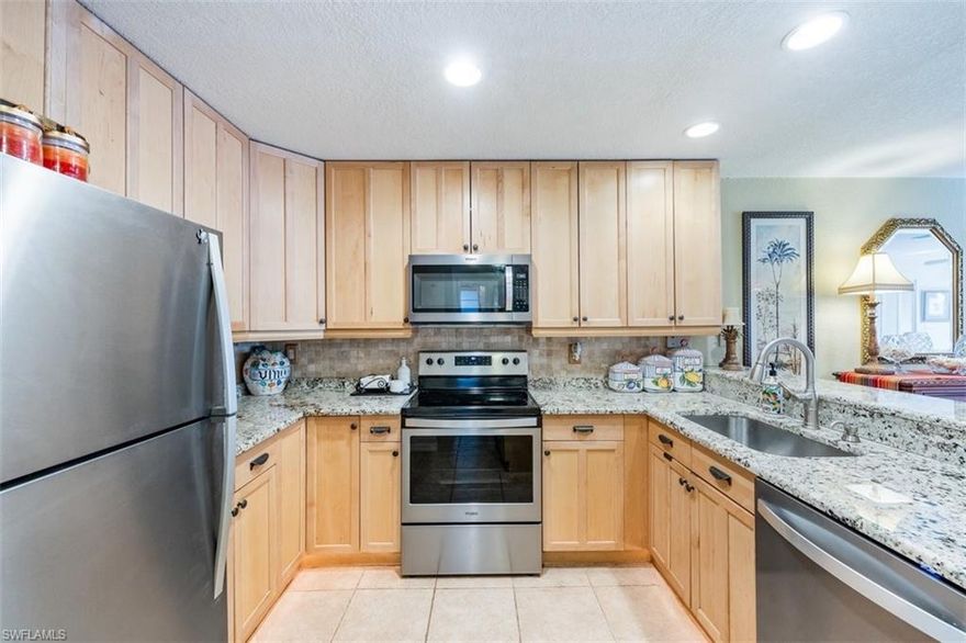 Nestled in the highly sought-after Emerald Woods community, this immaculate 1BR/1BA residence with NEW ROOF, presents an exceptional opportunity for first-time homebuyers, vacation enthusiasts, or savvy investors. Location is everything, & this property (which is Not in a Flood Zone) certainly delivers! Just minutes away, the world-renowned Naples beaches beckon with its white sands and blue waters, making every day a potential beach day. Additionally, the vibrant Mercato, a hub of shopping & dining, is right around the corner, offering a plethora of entertainment options & culinary delights. This condo is an excellent investment opportunity, as its prime location and features make it highly desirable in the competitive Naples real estate market. Whether you seek a tranquil starter home, a vacation retreat, or a sound investment, this property is a rare find that is both affordable and perfectly situated. With an unbeatable price & a location that dreams are made of, this condo will not be on the market for long. Make this remarkable residence your very own!