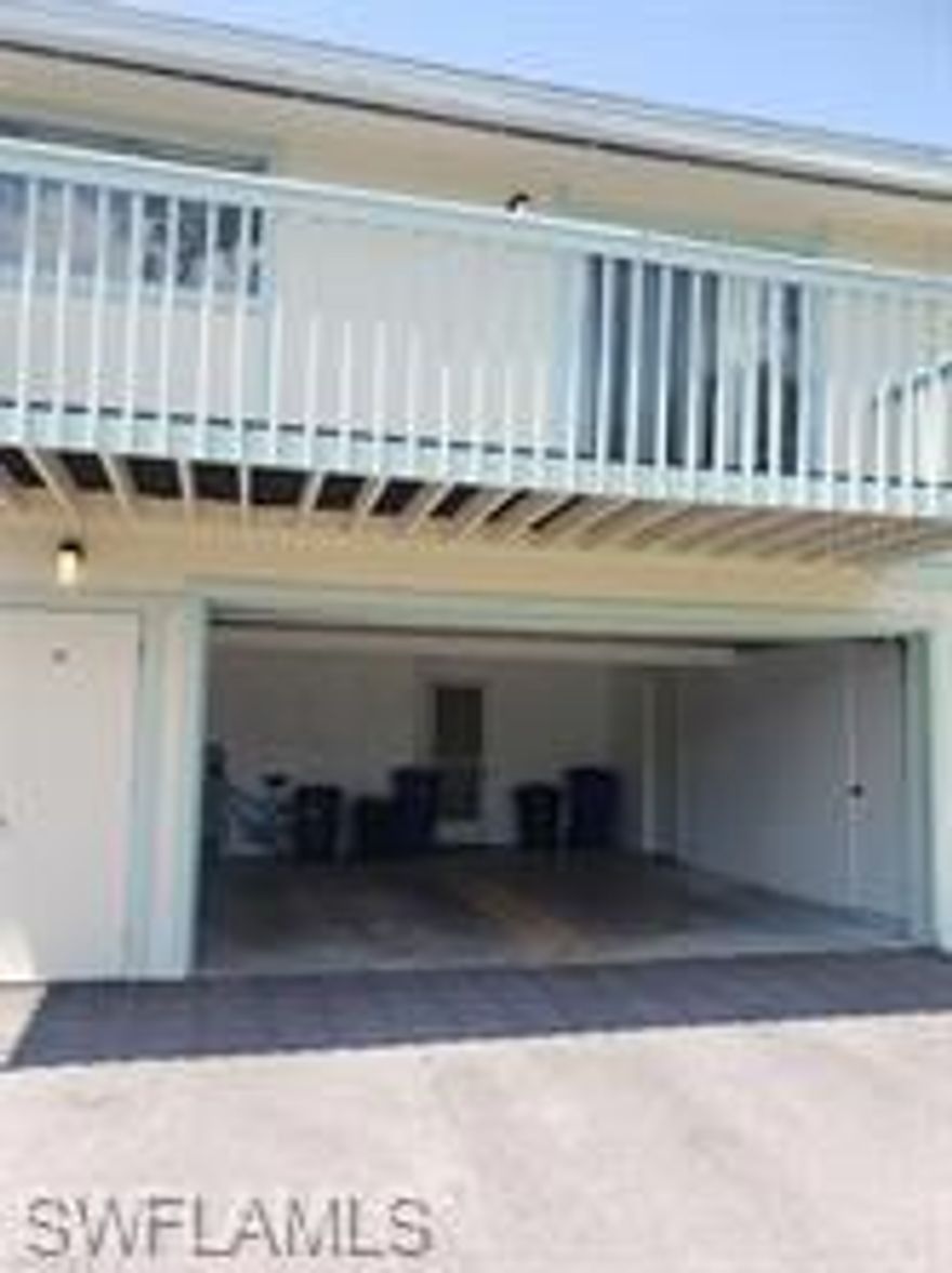 Welcome to paradise! Gated community with several amenities including 2 pools. Two floors in this unit showcase the newly painted walls, new carpeting and stainless steel stove and dishwasher! Meticulously kept park-like community. Unit is conveniently located to doctors offices and shopping. Guardhouse for security at entrance. Covered garage owner parking is located below unit with one additional space behind it. Additional storage closet located in garage. Enter unit from inside covered stairs from garage or through it's side entrance.