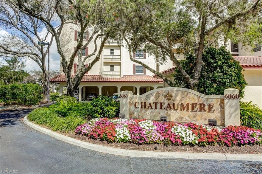 WOW! Seller just reduced the price of this unit by $31,000. This is "Truly" the best deal in Pelican Bay, BELOW MARKET VALUE! Seller wants this unit sold and will look at ALL REASONABLE offers. Complete renovation 2 years ago, including new a/c, water heater. Sold Turnkey Furnished. Bright, corner unit with Golf/Lake views, extended lanai, upgraded Hurricane Impact Windows and ($30,000)Hurricane resistant sliders and windows. Watch the sunset from your lanai. Nestled on just under 10 acres, Chateaumere at Pelican Bay offers first class living, three heated pools/spas, renoated social room, kitchen, library and two guest suites. Pelican Bay offers Five Star Living, private Tram service to the beautiful, white sandy beach. (Tram station is across the street and allocated for Pelican Bay Residents only), 2 miles of world-class, private beach, private Pelican Bay beach restaurants. Private golf, private clubhouse, tennis, swimming, biking, pickleball, jogging/walking trails, canoeing, paddle boarding, community center, spa, fitness center with optional personal trainers, nature walks, etc. Don't miss out! (Realtors see private remarks)