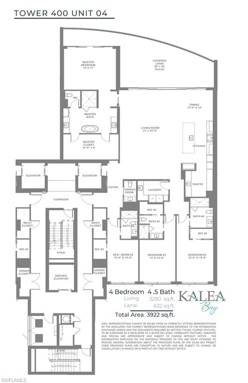 KALEA BAY TOWER 400 - Residential