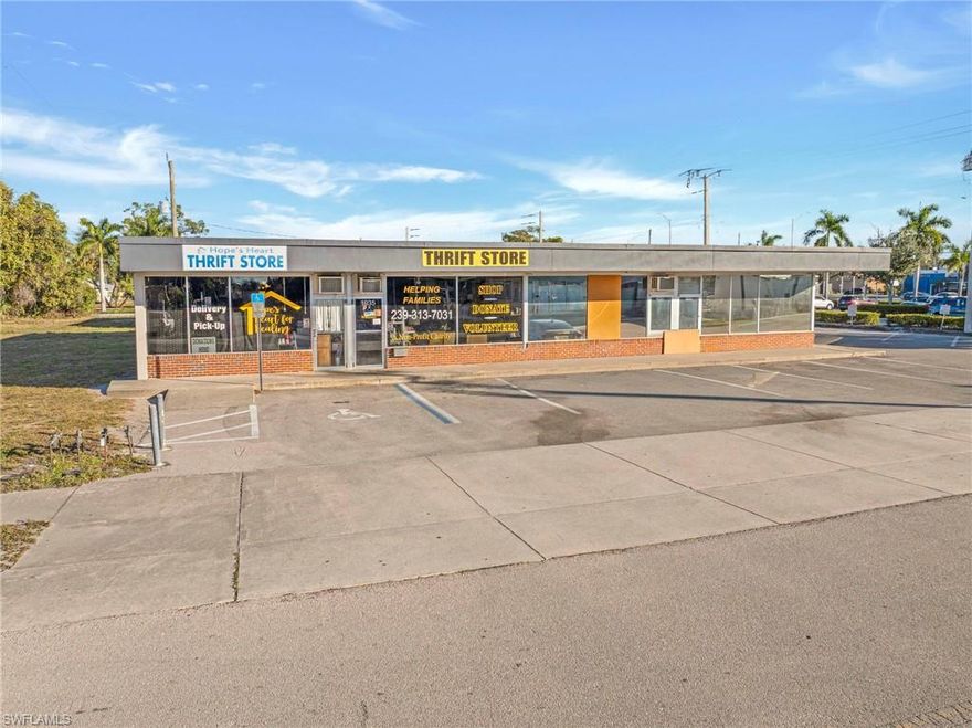 This income-producing commercial portfolio presents a compelling opportunity for investors seeking stable cash flow and long-term upside in a central Fort Myers location. The offering consists of three separate commercial buildings totaling eight individual units, all fully leased and collectively encompassing approximately 15,000 square feet. The properties are currently 100% occupied with tenants operating on month-to-month agreements, providing immediate income while preserving flexibility for future repositioning or lease restructuring. The sale also includes 1925 Suwanee Ave, Fort Myers, FL, 33901.

The tenant mix includes a salon, multiple churches, a thrift store, and a thrift furniture retailer, creating a diversified income base with established local users. The portfolio generates a gross monthly rent of approximately $10,500, offering strong in-place cash flow from day one. Annual property taxes are approximately $23,000, allowing for clear expense forecasting.

All buildings feature original tar-and-gravel flat roofs, with replacement costs estimated in the $100,000–$150,000 range, presenting a transparent capital planning item and an opportunity for value enhancement through future improvements. The properties’ configuration and occupancy profile make them well-suited for investors focused on steady returns, redevelopment potential, or gradual value-add strategies.

Located in a well-established commercial corridor, the portfolio benefits from strong local demand, visibility, and accessibility to surrounding neighborhoods and business districts. Whether held as a stabilized income asset or improved over time to increase rents and overall value, this multi-building commercial offering delivers scale, diversification, and income in one of Fort Myers’ core areas.
