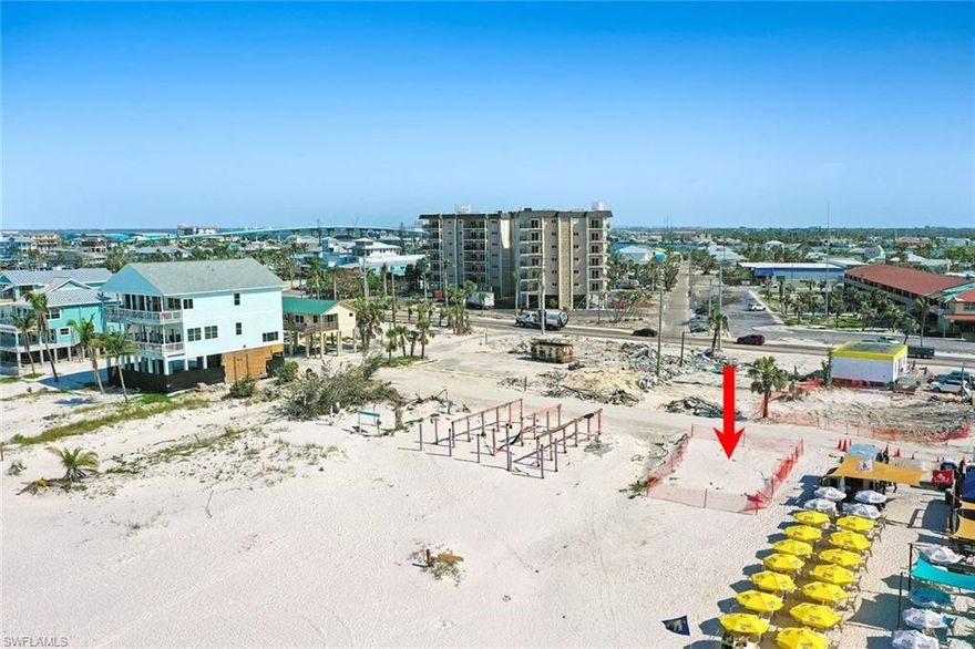 CHECK OUT THIS RARE INVESTMENT OPPORTUNITY! PRIME LOCATION with Downtown Zoning - Commercial C-1!Highly sought after lot on the most favorable North end of the Island. This lot has direct gulf frontage and a private beach area. Have fun on the beach during the day and enjoy the amazing sunsets in the evenings and walk a few blocks down and enjoy the entertainment. This lot is 50x189. Highly desirable area for weekly rental or build your own three-story dream home right on the beach.