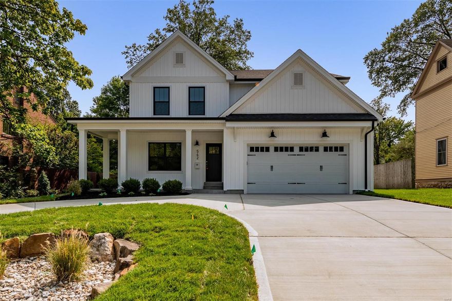 Features of The Laurelwood Style Luxury Home include: 5 bedrooms (1 in the LL), 4.5 bathrooms (1 full bath in the LL), & 3,800 sq ft of Total Living Area. A full features list is available upon request. Johnson-Terbrock Luxury Homes take pride in bringing your dream home to life in Kirkwood and surrounding communities in St. Louis. Their Craftsman style homes are built with the highest quality engineering and craftsmanship for today’s families. Historically influenced architectural design with timeless appeal and decor, combined with the latest advancements in new home building materials and techniques to provide an energy-efficient, beautiful home to live and grow in. Make sure to schedule your showing today!