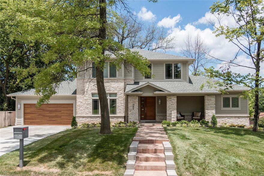 Great opportunity to live in a new home to be built in the Ladue School district and enjoy the terrific central location of Creve Coeur. Hundreds of new homes have been built in this community over the past several years.  The best bargain in the area by far for a new home!   Get the detail and interior quality that this builder is well known for throughout town.  This home features a main floor master suite and another 3 bedrooms on the 2nd floor plus a finished lower level for a 5th bedroom that features large windows for plenty of natural light and also a large back yard.  This plan has an open floor plan that is great for entertaining and a Hearth room with a 2nd fireplace.  Get your children into this Ladue school district and enjoy a stunning new home at the same time! The total living area is approximately 4,821 sq ft with 3,648 sq ft on 1st & 2nd floor and 1173 in the lower level.  The construction has started with a Fall of 24 completion date.