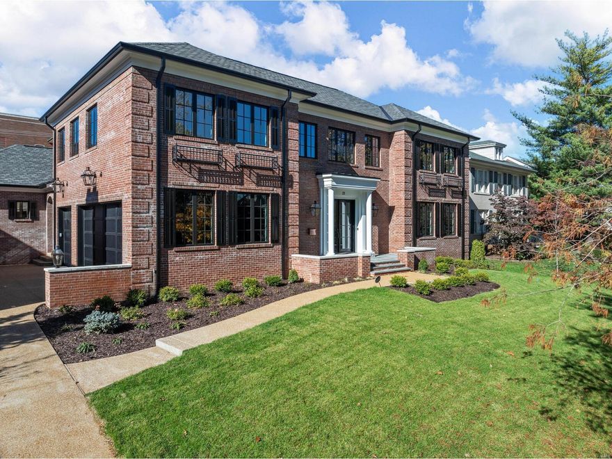 RECENTLY REDUCED $255,000.

This truly is a one of a kind custom home designed and built by award winning Slavin Homes.  Built to the finest of today’s standards utilizing engineered lumber, lifetime warranty waterproofing on the foundation and exterior insulation. This magnificent new home sits on a double lot just off Wydown- Clayton’s Gold Coast.  First floor primary suite, at-grade 3 car garage and a significant and private backyard which allows for a pool and poolhouse. The home offers custom white rift oak cabinets throughout and Taj Mahal Quartzite countertops and Zellige tile in the kitchen, dirty kitchen and bar.  The open floor plan is ideal for entertaining yet defined for classic living. COOL: 14 SEER+