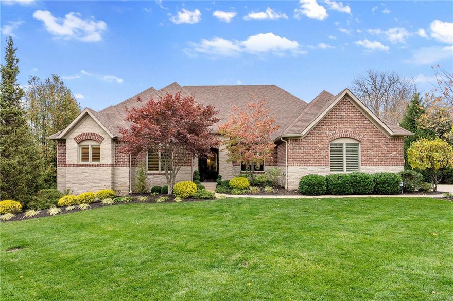 Unique opportunity to own this stately, custom build in a prime location. Open concept ranch includes 4 beds, 4.5 baths and over 6,300 square feet of living on a 1.55 acre lot. Breathtaking curb appeal welcomes you – as you enter you notice the meticulous attention to detail throughout this home and the upgrades around every turn. Formal dining opens to the stunning great room with floor to ceiling curved window wall overlooking the gorgeous grounds. Kitchen is perfection - custom cabinetry, granite counters, high end SS appls, center island and opens to the breakfast area and inviting hearth room. Just past the study you find the spacious primary suite with luxury bath. Two addl. bedrooms, a full and half bath round out the main level. LL is an entertainer’s dream - family room, media room, wet bar, game room, wine cellar, guest bed and two full baths. Walk out to the resort like outdoor space – inground pool, spa and fireplace. This property offers sophistication and ease of living. Additional Rooms: Wine Cellar