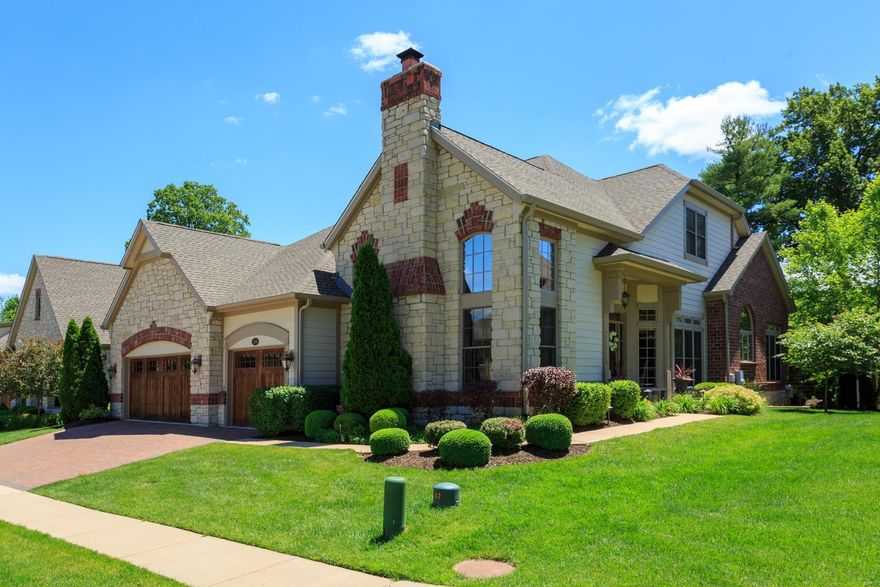 No sign in yard! Elegant living in a truly AMAZING stand-alone Villa in Meadowbrook Country Club Estates. Beautiful Open Floor Plan with soaring ceilings in Family Room or Office. Great Room looks out to private back yard with beautiful landscaping. Ultra-luxury chef’s kitchen features a WOLF downdraft cook-top, other top of line WOLF and Sub-Zero appliances, custom cabinets, granite counters and exquisite light fixtures. Start your day with a cup of coffee, or end with your favorite beverage on covered patio. Main level has Stunning Hardwood floors. Luxury Master Bath has jetted shower heads, whirlpool tub, separate his/her vanities. Upper Level has two bedrooms with private baths and walk in closets. Finished Lower Level has Recreation Area, Family Room, Wet Bar, location for future Wine Cellar, Media Room has stadium seating with overhead projector to screen, Personal Fitness room, and additional Bedroom with private bath. Four Gas Fireplaces. Three car garage. Backs to Golf Course Location: Detached