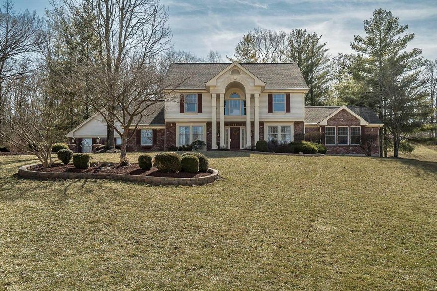 This beautifully appointed 1.5 story home offers gleaming hardwood floors flowing into the dining room, kitchen/breakfast room and office. The updated kitchen offers a huge center island, custom cabinets, walk-in pantry, planning desk & granite counters. The light & bright breakfast area has a gas fireplace & walks out to a charming gated patio. A unique bar between the kitchen & 2 story greatroom is perfect for entertaining & family gatherings. The great room is warm & bright with a wall of windows & gas fireplace.  The main level master suite is truly a sanctuary w/vaulted ceilings in both bedroom & bathroom, gorgeous finishes in updated bath & walks out to a screened-in porch.  The outdoor area is a tranquil escape with spectacular landscaping and privacy. Upstairs find a loft area, 3 spacious bedrooms and another updated bathroom.  The basement is super clean, has a rough-in and is awaiting your finishes. The utmost in quality is in this lovely home that is awaiting its new owners!