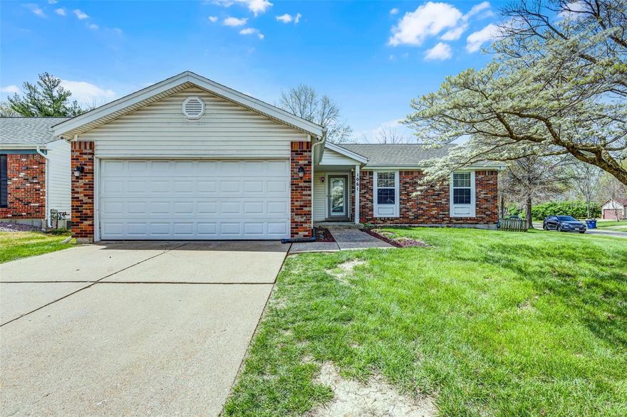 1031 Patience is a 4 bedroom, 2.5 bath home on a large corner lot in the Sacre Coeur neighborhood.  The entry foyer opens to a great room with soaring ceilings, brightened by skylights.  The modern kitchen is striking with beveled glass cabinets and stainless appliances including a french door refrigerator, gas range, dishwasher and wine fridge.  The mudroom provides a main floor laundry off the kitchen with direct access to the oversized 2-car garage.  Three bedrooms including a primary ensuite are on the main level.  Downstairs you’ll almost double your living space with enough room for a 4th bedroom, half bath, recreation room, bonus area and storage.   Large deck overlooks the fenced back yard.  Priced below market value; this is an as-is sale.