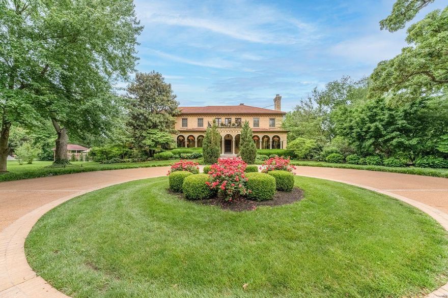 This show stopper is an authentic castle nestled on a 2-acre level lot. The 5907 sq ft of living space does not include the updated guest house. This 97 yr old charmer is effectively newer because the sellers have replaced the electric, plumbing, roof, systems, windows and more with the highest quality everything! Manage the lights, stereo, camera, and temperature from your cell phone. Included on the grounds is a guest home, an adult height playhouse, and a heated salt water pool. The seller is a horticulturist. The landscape will amuse your senses.