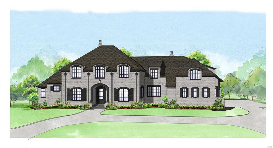 Custom built 6400+ sqft 1 1/2 stry executive caliber home with impressive design, layout, and top end finishes. French Provincial inspired exterior includes Brick, AL Clad Pella casement windows/doors, 4 car garage, circle drive, & grand outdoor living space. Dramatic 2 stry entry featuring curved staircase, finely crafted study (with secret door), formal dining & views through the 12’ great room. Professionally appointed kitchen featuring inset custom cabinets, 48” WOLF dual fuel cooking, SubZero refrigeration, large island/prep sink & plenty of space open to the beamed hearth room w/ French doors to your outdoor living space w/ fireplace & outdoor kitchen. Master wing includes custom closets, Carrera marble first class bath & coffered ceilings. Secondary staircase up opens to 4bds, 4 luxury baths, a kids study,& bonus room. LL is nicely appointed with 6th bed, full bath, wet bar, large rec area,& tons of natural light. Mins from Mercy,40 & 270 Additional Rooms: Mud Room COOL: 14 SEER+