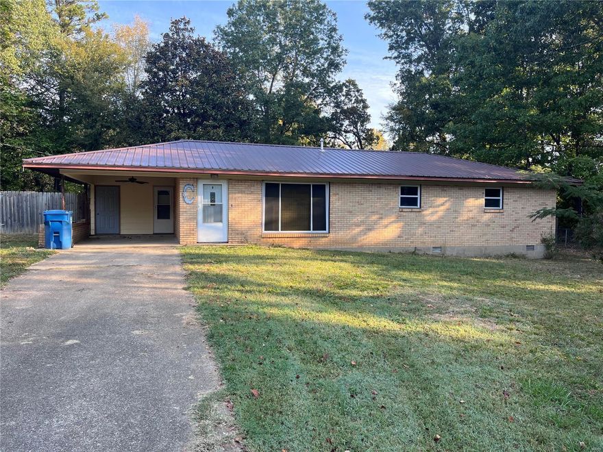 $139,900. Cute and clean 3 bedroom, 2 bath brick house with fenced backyard and a nice storage shed on over 1/2 acre. Lots of updates inside. 1678 Sq Ft.
