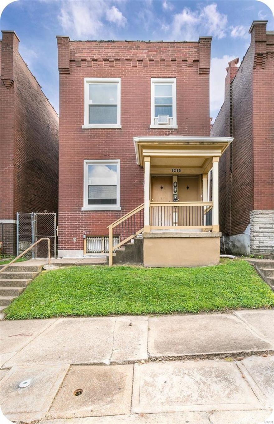 CALLING ALL INVESTORS: add this one to your portfolio with ease. Previously grossing $1,000 month, this building has several large maintenance items checked off the list: roof and gutters replaced, new windows, and repaired sewer. The second floor unit has been renovated and is all electric. Both units still maintain some original charm city dwellers love to see in these historic buildings. Located just steps from Gravois Park, you're also close to the bustle on Cherokee Street  and South Grand.