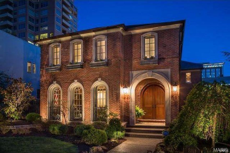 Welcome to this exceptional custom home located in the heart of downtown Clayton. Thoughtful craftsmanship and architectural detail are evident throughout. Enter a gracious foyer with tailor made staircase,first floor offers a study with custom mahogany built-ins and attractive sized dining room. New custom paint and light fixtures through out. At the heart of the home is an extraordinary open eat-in kitchen/hearth room with custom cabinetry and top of the line appliances,granite and marble counters, heated stone flooring and limestone fireplace. Retreat to the new outdoor patio with gas grill, fire place and custom sunbrella drapes. The second floor offers a large master bedroom and luxurious bath heated floor, over-sized shower and his/hers walk in custom closets. LL offers a bedroom and full bath, family area,wet bar & theater room. Street level 2 car attached heated garage with storage, a rare offering. Additional Rooms: Mud Room