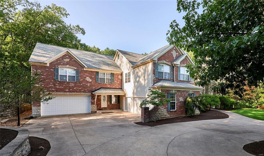 Introducing a one-of-a-kind 9Bed, 7Bath Home! Boasting a generous 6,344 square feet of living space. You'll be greeted by a circle driveway leading to a 5-car garage, setting the stage for what lies beyond. Notice the spaciousness of this exceptional home. The kitchen, complete with an abundance of cabinetry and a center island, equipped with updated appliances, this kitchen is a chef's dream. A walk-in pantry adds practicality to this gourmet space. With a laundry room located on the main floor and an additional laundry room attached to the master suite, convenience is no issue! The Master Bedroom complete with a wet bar and space for an office, makes it a perfect retreat within your own home. Outdoor living is a true delight, as this property sits atop 5 acres surrounded by woods, offering serenity and privacy. Welcome to your personal paradise.