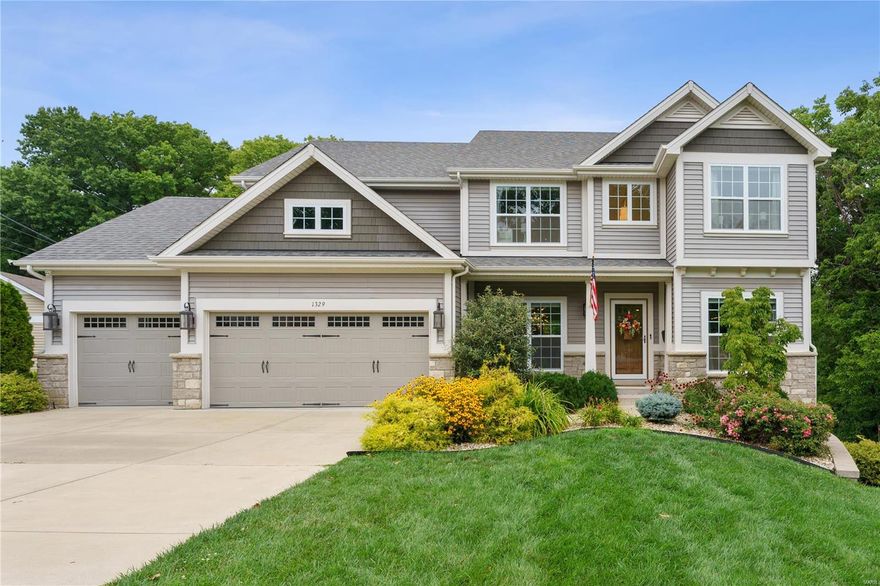 Welcome home to this beautiful 5yr old 2 story open floor plan with 4 bdrms/4.5 baths on a large lot! Main floor offers an abundance of natural light, modern light fixtures, crown molding, beautiful hardwood flooring thrut the home. Office Nook with French doors, sizable dinning rm, built-in lockers of the oversized 3-car garage. Kitchen is a chefs dream with top-notch apls. that include SUBZERO fridge,6-burner gas stove and wine fridge, 2 BOSCH full sized DWS, quartz counters, eat in breakfast area & AMAZING walk-in pantry, large family room with gas fireplace, & superb deck, perfect of entertaining for relaxing! Master suite has coffered ceilings, massive walk-in closet and bth. Ensuite has a private bth, add'2 BRs with Jack & Jill bath, upstairs laundry. The finished LL features family rm, incredible bar & wine coolers, full bth, bonus rm, egress window for a possible 5th BR, plenty of storage & walk-out patio. This home is a rare find and truly is a “must see”!