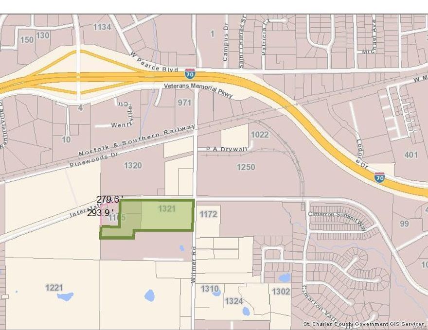 NEW INTERSECTION OF INTERSTATE DRIVE AND WENTZVILLE PARKWAY.  Fantastic development opportunity which is planned for Commercial (current ag zoning).  Could be Retirement, Senior Care, Rehabilitation Care, or other high-density use, commercial use.  Great location which will be right off Wentzville Parkway when the new connector is completed with construction planned to commence in 2022.  Property is approximately 11.4 acres and consists of some or all of 3 parcels. Parcel ID#4-0018-S026-00-0036.6000000 & 4-0018-S026-00-0036.0000000 & 4-0018-
S026-00-0036.7000000 Location: Corner Location, High Traffic