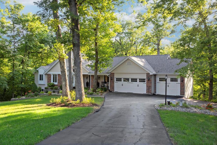 Luxury waterfront living in LSL on 3 acres! Stunning atrium ranch boasts resort like setting on Peroque Creek with lake access & full LSL amenities! Vaulted great room with atrium, fireplace, custom built in book cases overlooks the private backyard/waterway. Kitchen is a chefs/entertainers dream with built in Jenn-Air appliances, custom cabinets, granite countertops, large center island, wine & beverage coolers, oversize refrigerator & more! Gorgeous sun room with water views. Master bedroom has sitting area, fireplace & private deck overlooking the water. Updated walk-out LL rec room includes new custom bar area, wall trim details, theatre room, 2nd laundry area, workshop/gym, the 5th bedroom & full bath. Professionally landscaped back yard oasis provides multi levels of entertaining with extensive stone work and stair walkway from home to new lakefront patio, small floating dock. New shed for storing water toys. KAYAKS STAY! New leaf-guard system w/lifetime warranty & so much more! Additional Rooms: Sun Room