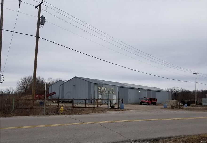 Approximately 700’ of frontage on Mid Rivers Mall Drive and another 550’ +/-  of frontage on St. Peters Cottleville Road. This location is a desirable area with many new commercial buildings and extensive new residential construction. This property has wetlands, flood plain and flood way due to Dardenne Creek. 
 
This property is currently a mulch farm. Sale Price includes the existing product and some of the machinery such as the Volvo tractor,  tub grinder, screener, conveyor and power pack. Other equipment could be available for separate purchase. Property is sold in As-Is condition. Location: High Traffic, Other, Retail Center