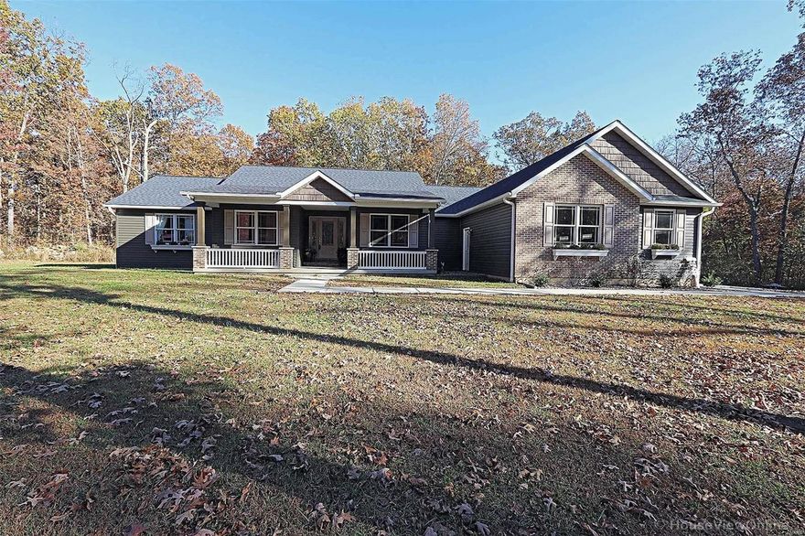 Serenity & nature abound in this beautiful custom-built home located just minutes from town. Enjoy the peaceful country setting with this GORGEOUS 2484 +/- sq ft 4 Bed 3 Bath home with 3 Car-Attached Garage and Full UF walk-out(up) basement. Once you walk in you will be greeted by the beautiful open living room with vaulted ceilings and lots of windows that offer natural light where you can also cozy up next to the gas fireplace on cold winter nights. The cook in your family will enjoy the immaculate Kitchen with custom cabinets, large center island, walk in pantry and breakfast bar. Parents will enjoy the Divided floor plan with the Master Bedroom Suite tucked away for privacy. Master Bath has double sink with granite countertop, stoned in shower and large walk in closet. On the other side of the home you will find the other 3 bedrooms or 2 bedrooms and an office. You can enjoy your cup of coffee while watching the deer while relaxing in your screened in porch. Additional Rooms: Sun Room